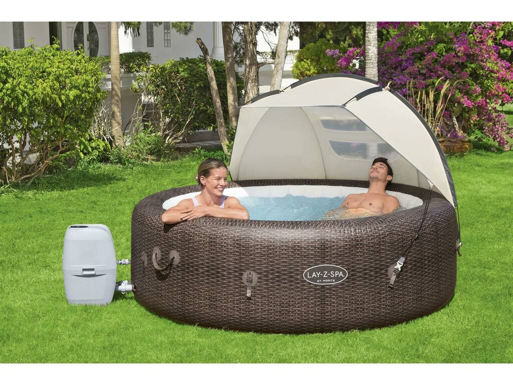Techo Sombra Lateral Lay-Z-Spa 183X94X109 cm. para Spa Bestway 60304