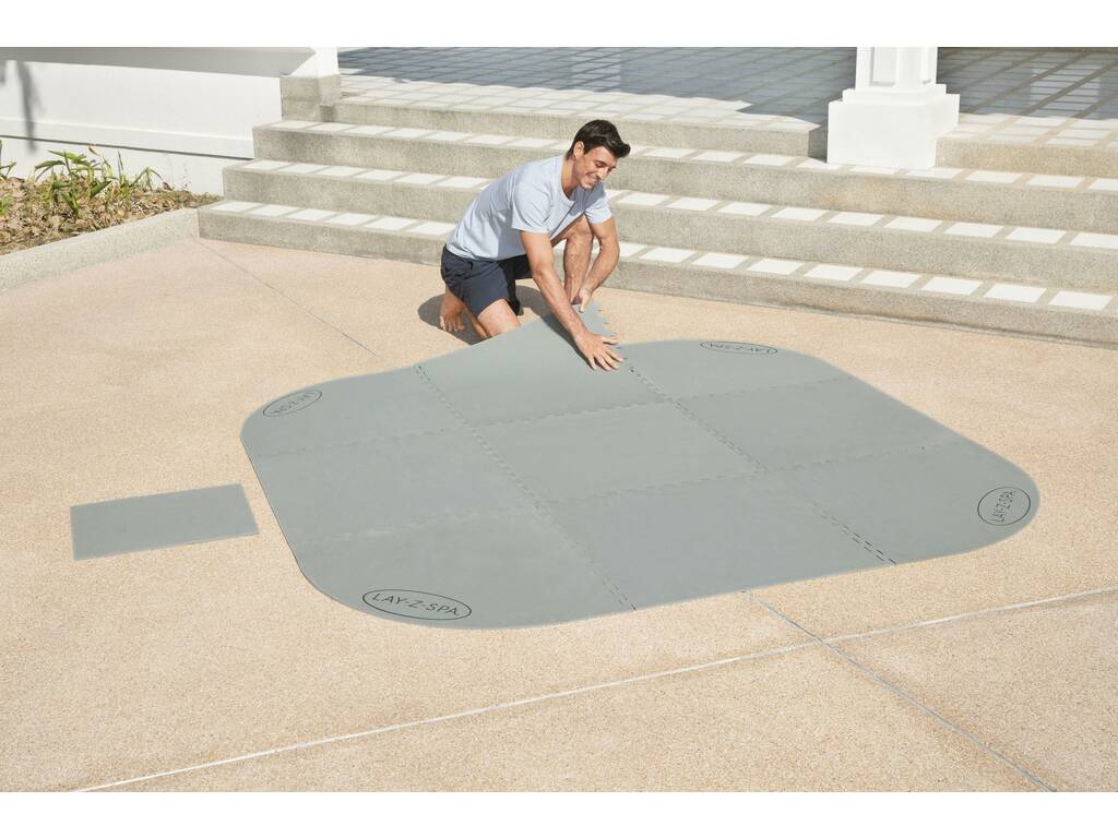 Chão Protector Lay-Z-Spa de Polietileno Bestway 60309