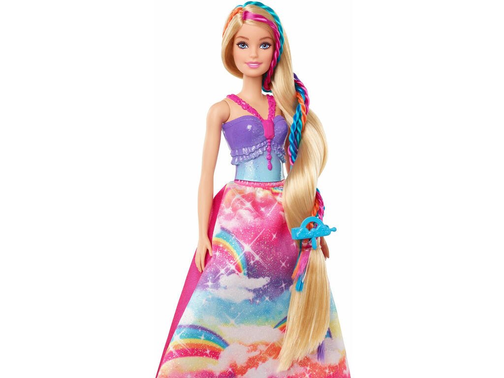 Barbie Principessa Trecce Mattel GTG00