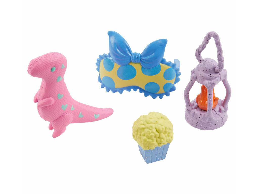 Cave Club Pyjama Party Poupée préhistorique Emberly Mattel GTH01