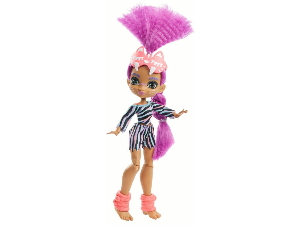 Cave Club Pyjama Party Poupée préhistorique Roaralai Mattel GTH02