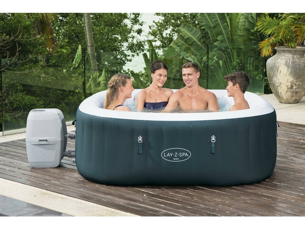 Spa Gonflable Ibiza Air Jet Lay-Z-Spa 180X180X66 cm. Bestway 60015