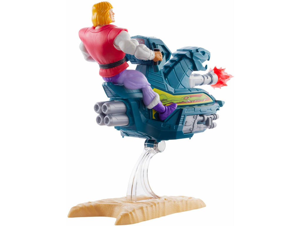 Master Of The Universe Veicolo Sky Sled con Personaggio Principe Adam Mattel GPP30