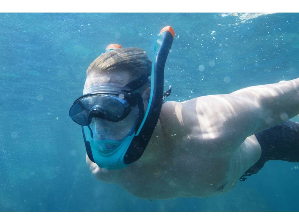 Maschera Sub Snorkel con 2 Tubi Hydro Pro Taglia L/XL Bestway 24058