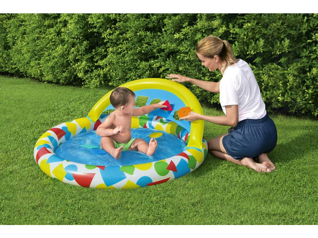 Piscina Gonfiabile 120x117x46 cm. con Giocattoli Bestway 52378