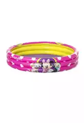 Piscine Gonflable 3 Anneaux 122x25 cm. Minnie Bestway 91079