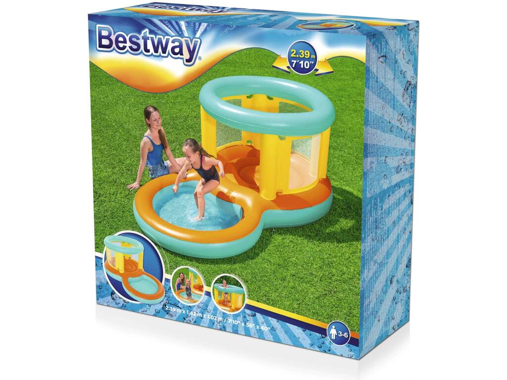 Saltatore e Piscina di Giochi Jumptopía 239x142x102 cm. Bestway 52385