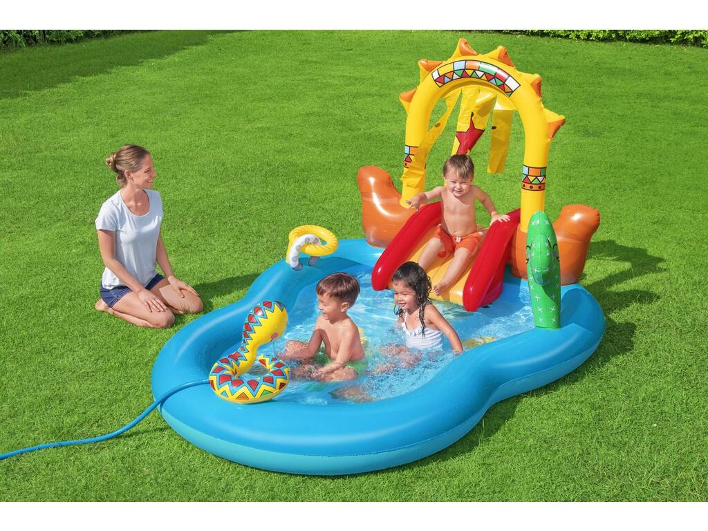 Centre de Jeux Gonflable Wild West 264x188x140 cm. Bestway 53118