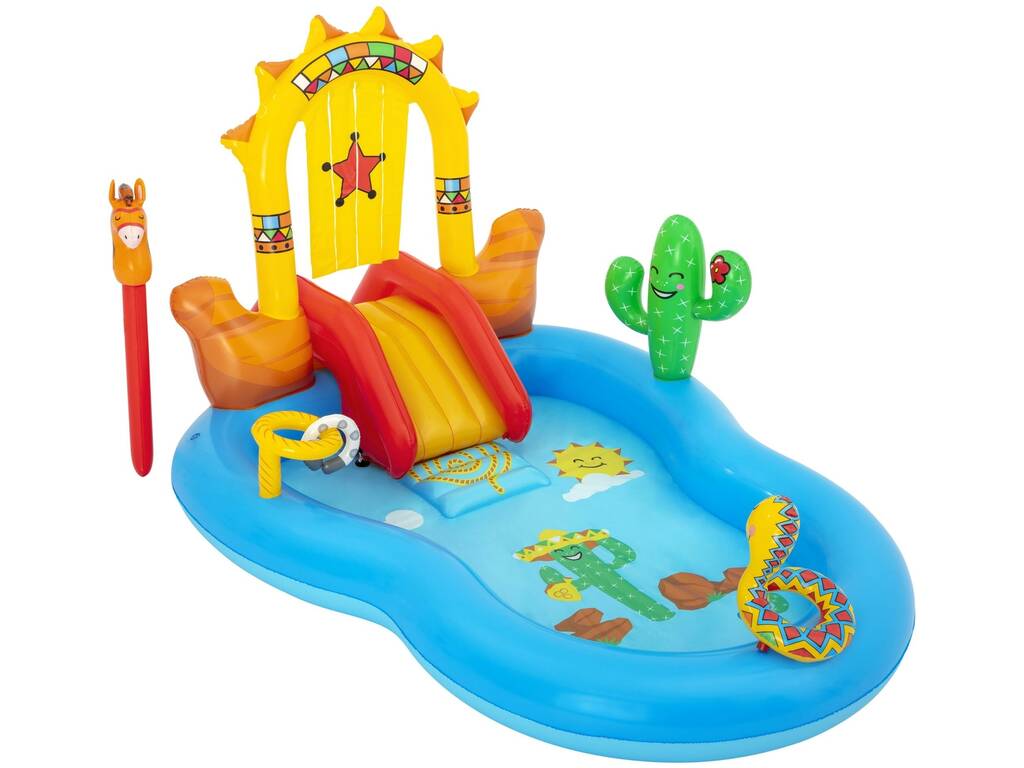Centre de Jeux Gonflable Wild West 264x188x140 cm. Bestway 53118