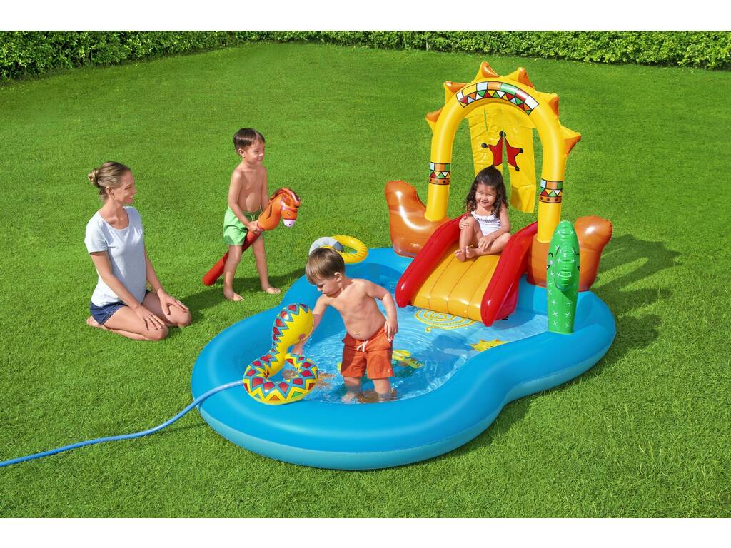 Centre de Jeux Gonflable Wild West 264x188x140 cm. Bestway 53118