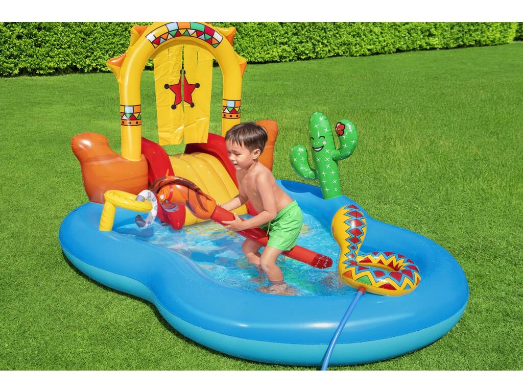 Centre de Jeux Gonflable Wild West 264x188x140 cm. Bestway 53118