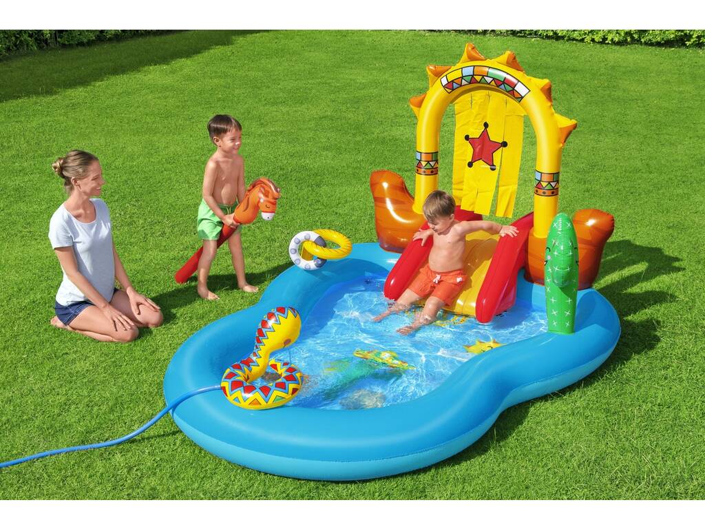Centre de Jeux Gonflable Wild West 264x188x140 cm. Bestway 53118