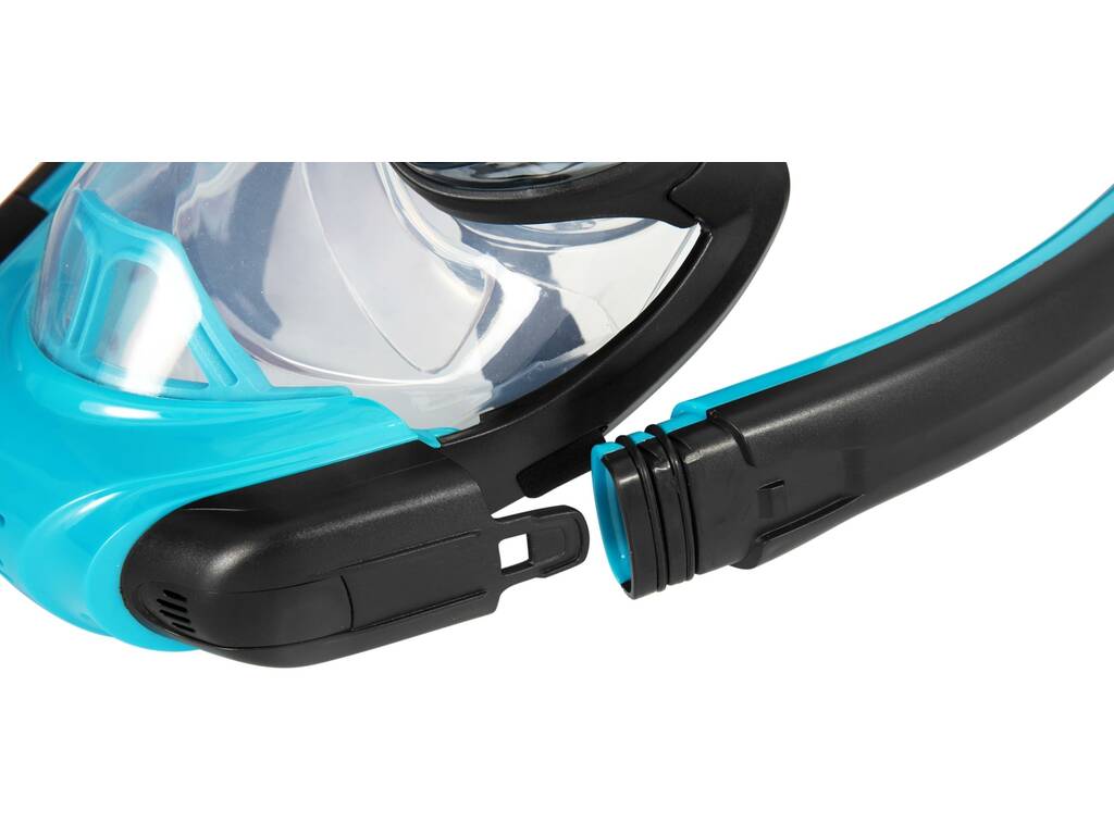 Maschera Sub Snorkel con 2 Tubi Hydro Pro Taglia S/M Bestway 24060