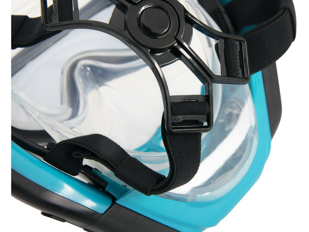 Maschera Sub Snorkel con 2 Tubi Hydro Pro Taglia S/M Bestway 24060