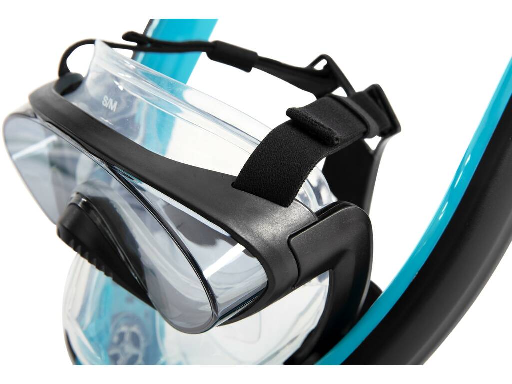 Maschera Sub Snorkel con 2 Tubi Hydro Pro Taglia S/M Bestway 24060