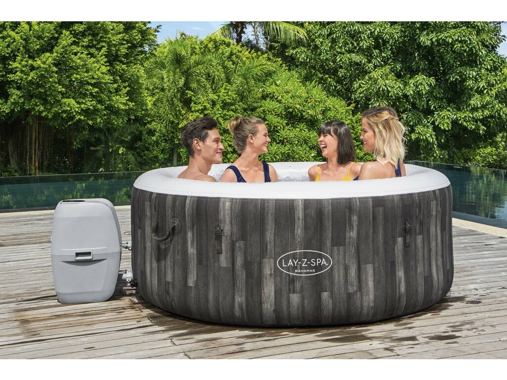 Spa Hinchable Bahamas Air Jet Lay-Z-Spa 180X66 cm. Bestway 60005