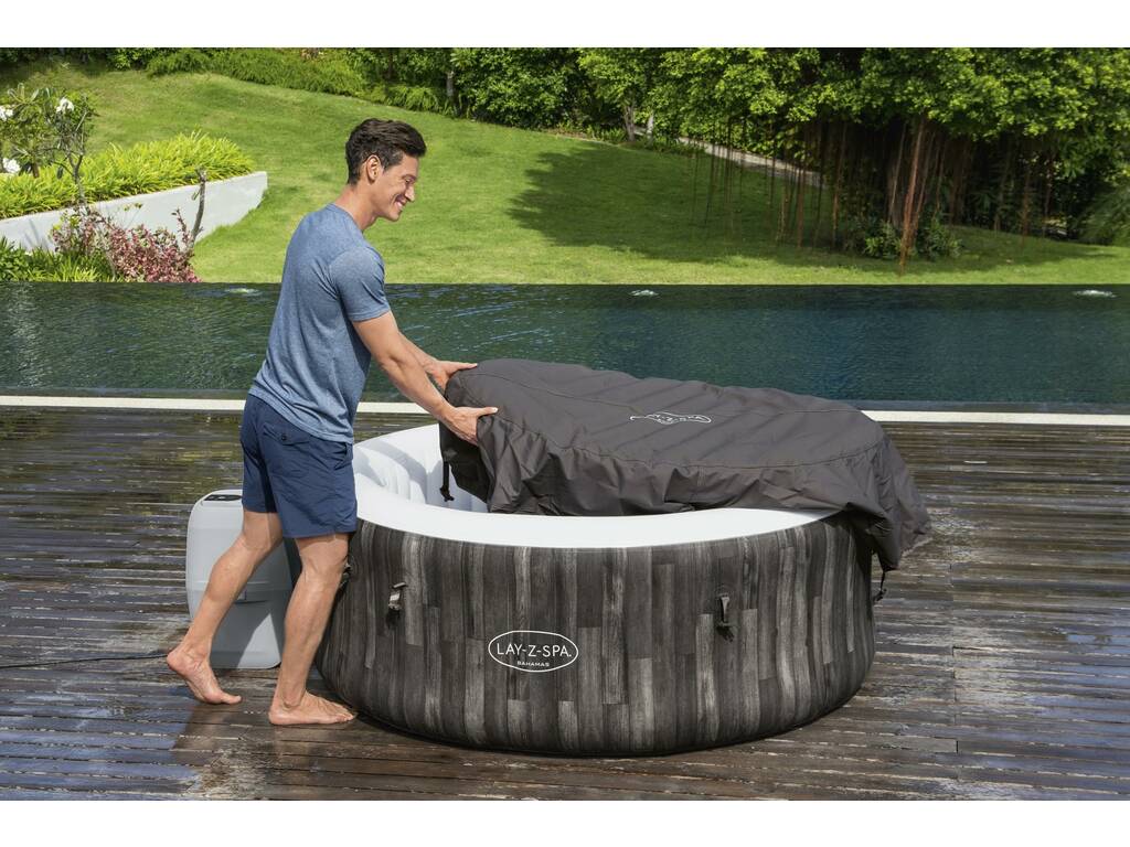 Spa Hinchable Bahamas Air Jet Lay-Z-Spa 180X66 cm. Bestway 60005
