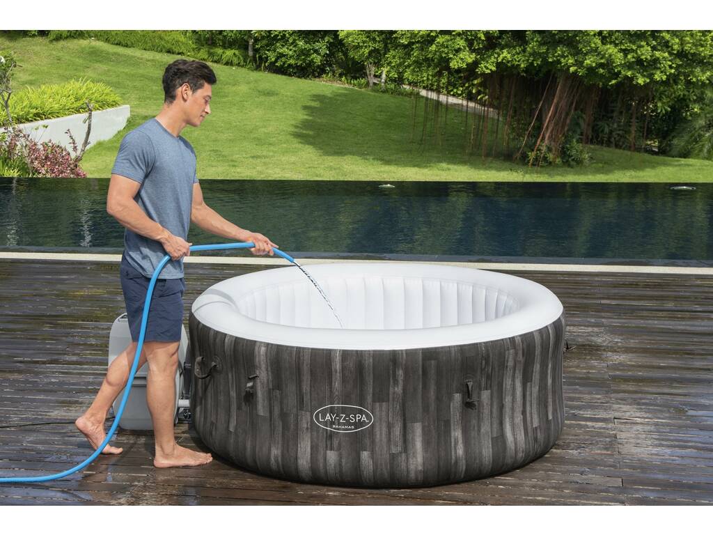 Spa Hinchable Bahamas Air Jet Lay-Z-Spa 180X66 cm. Bestway 60005