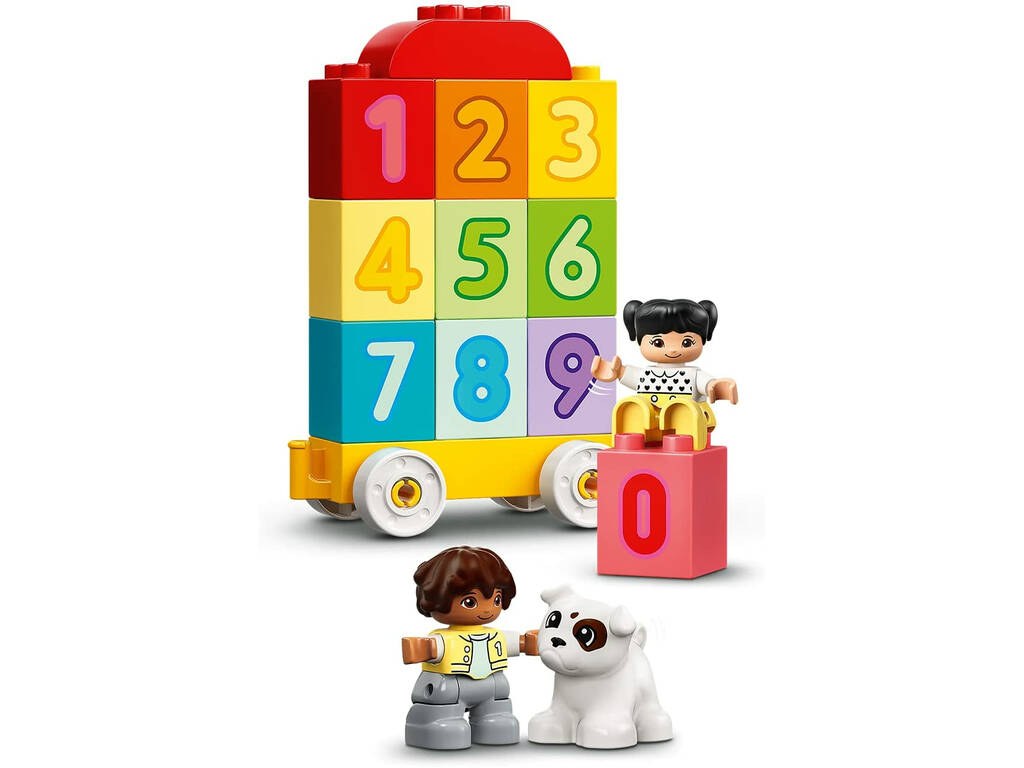 Lego Duplo treno dei numeri: imparare a contare 10954