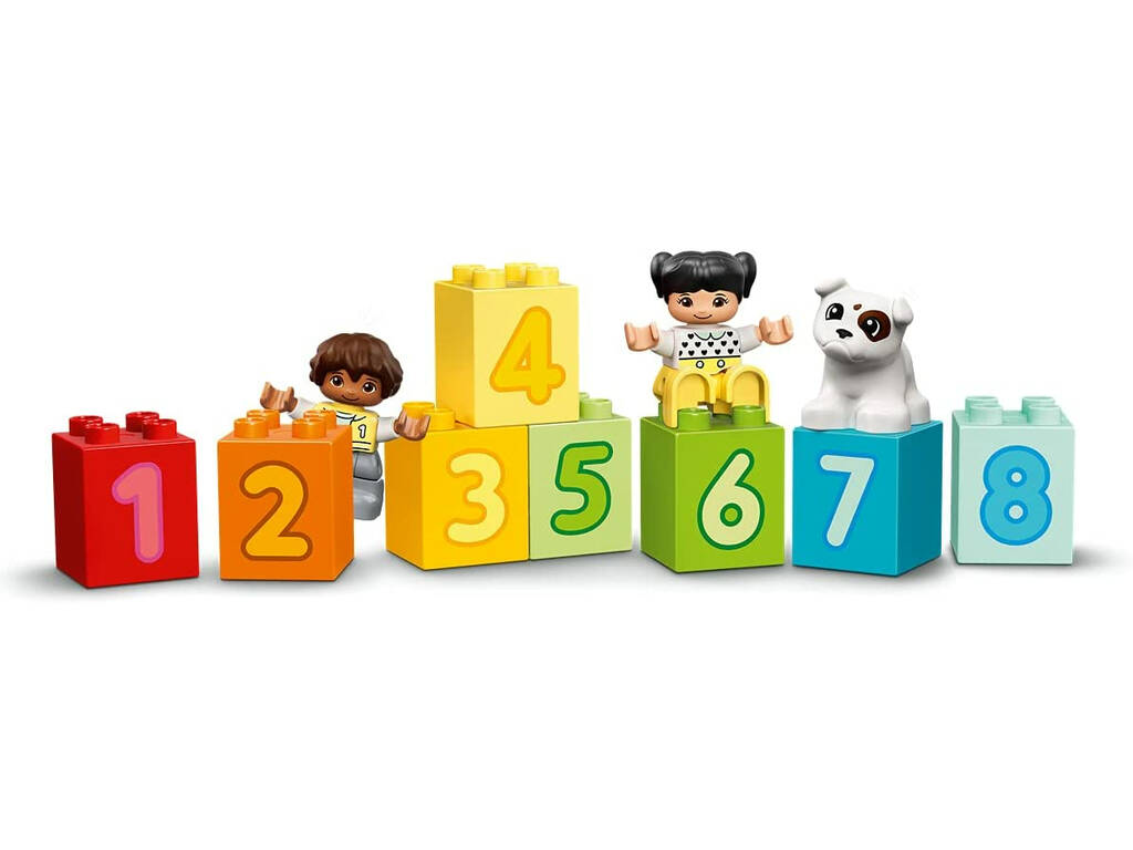 Lego Duplo treno dei numeri: imparare a contare 10954