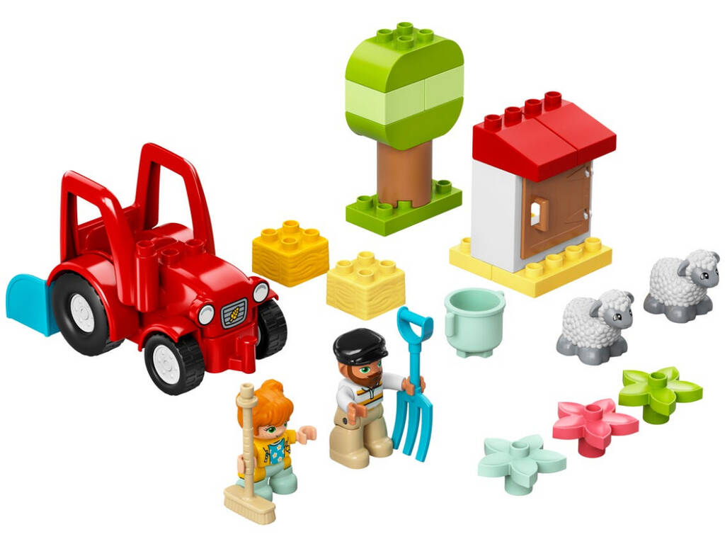 Lego Duplo Town Le Tracteur et Les Animaux 10950