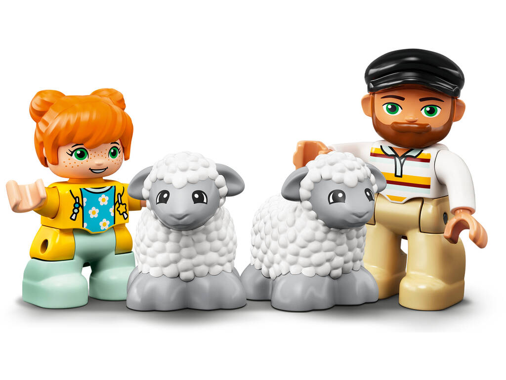 Lego Duplo Town Le Tracteur et Les Animaux 10950
