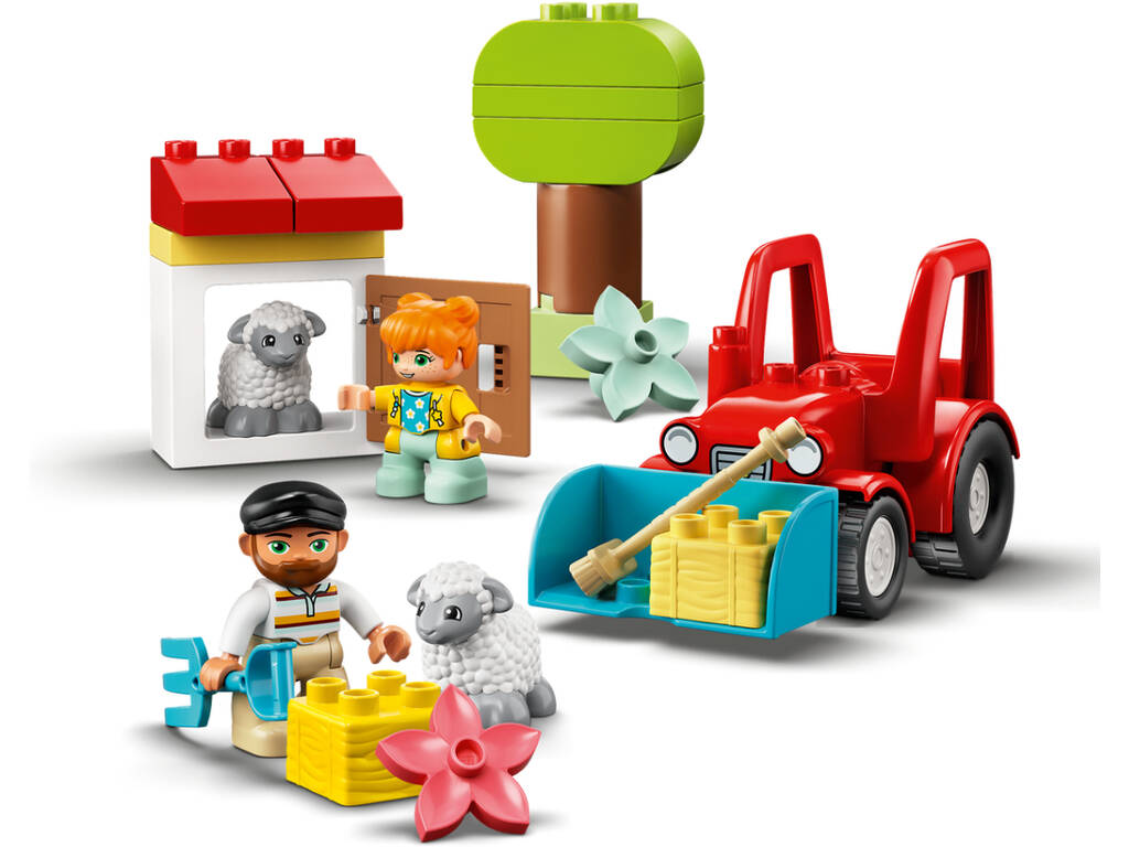 Lego Duplo Town Le Tracteur et Les Animaux 10950