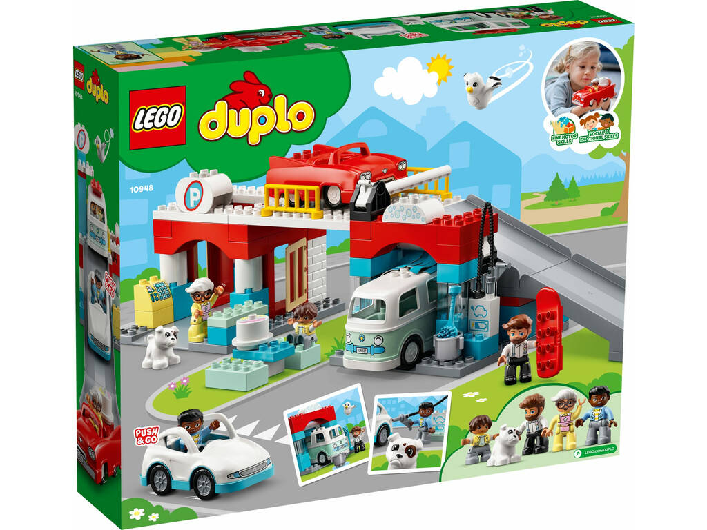 Lego Duplo Town Parking Garage e autolavaggio Lego 10948