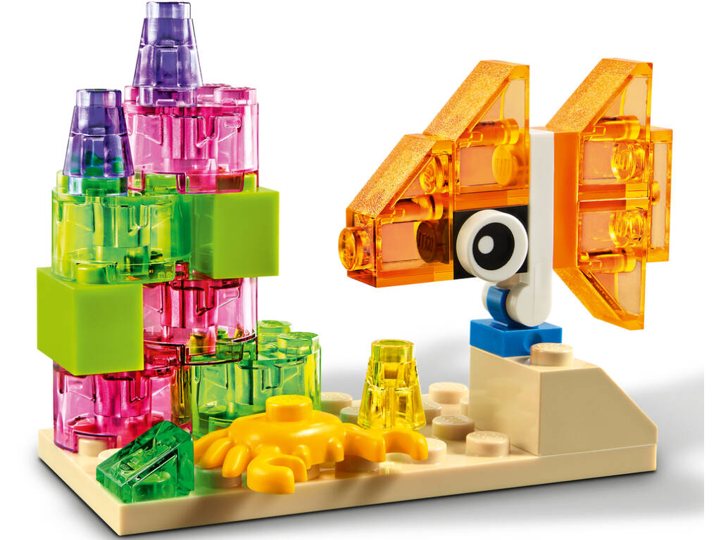 Lego Classic Mattoncini creativi trasparenti 11013