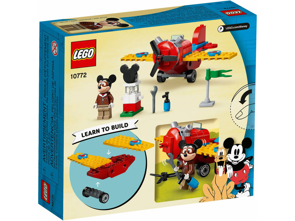 Lego Disney Aereo Classico di Mickey Mouse 10772