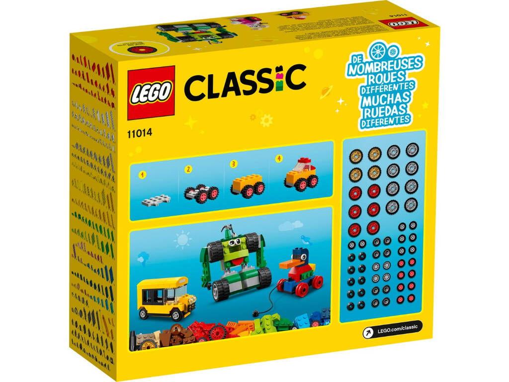 Lego Classic Briques et Roues 11014