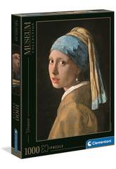 Puzzle 1000 Vermeer: La Jeune Fille à la perle Clementoni 39614