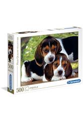 Casse-tête 500 Chiens ensemble Clementoni 30289