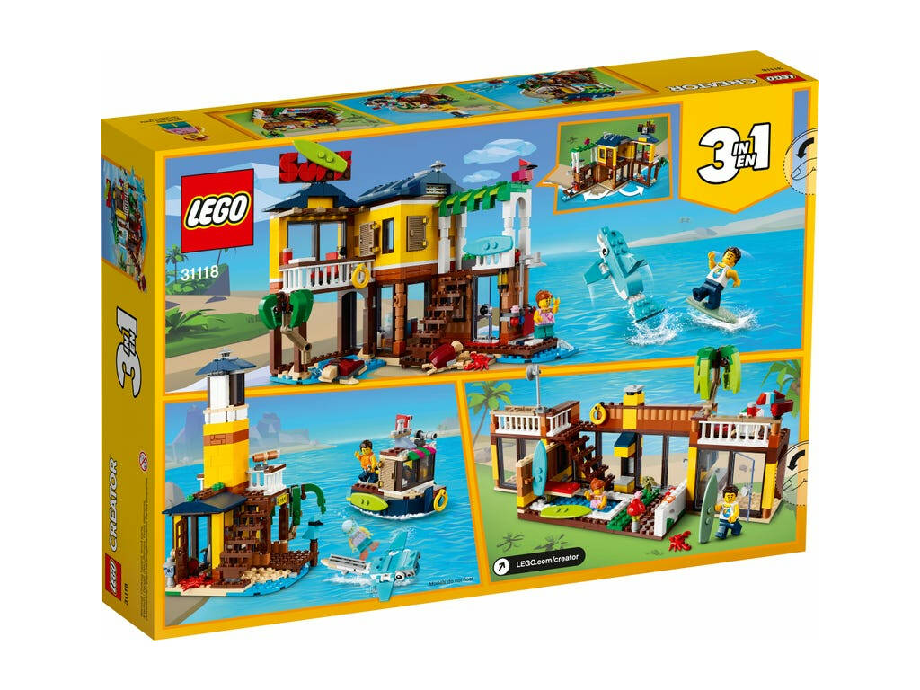 Lego Creator Sfera Casa sulla spiaggia 31118