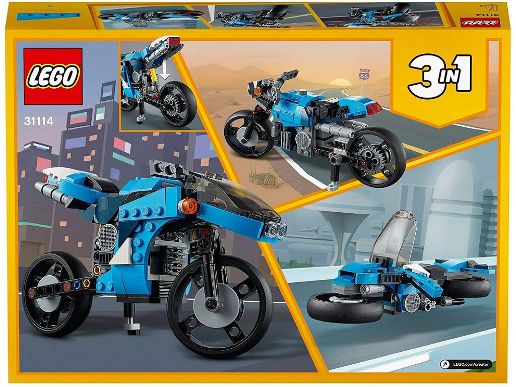 Lego Creator Supermoto 31114