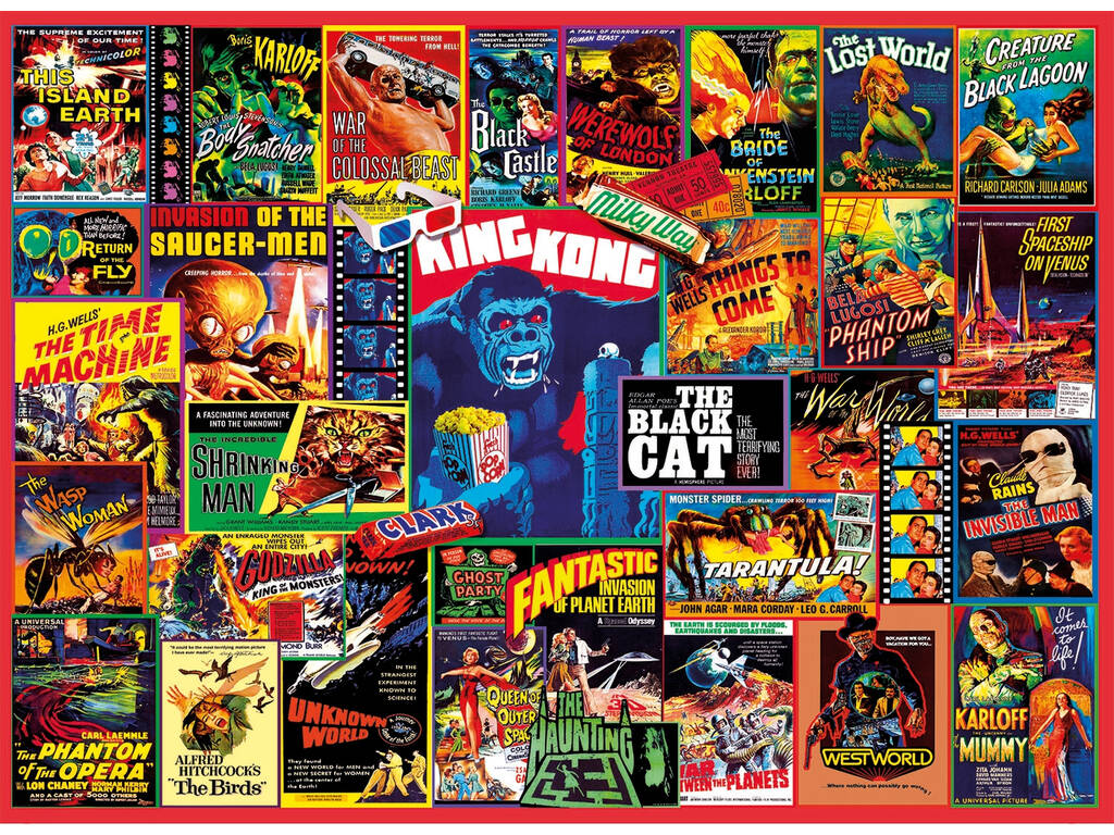 Puzzle 1.000 Thriller Classics Clementoni 39602