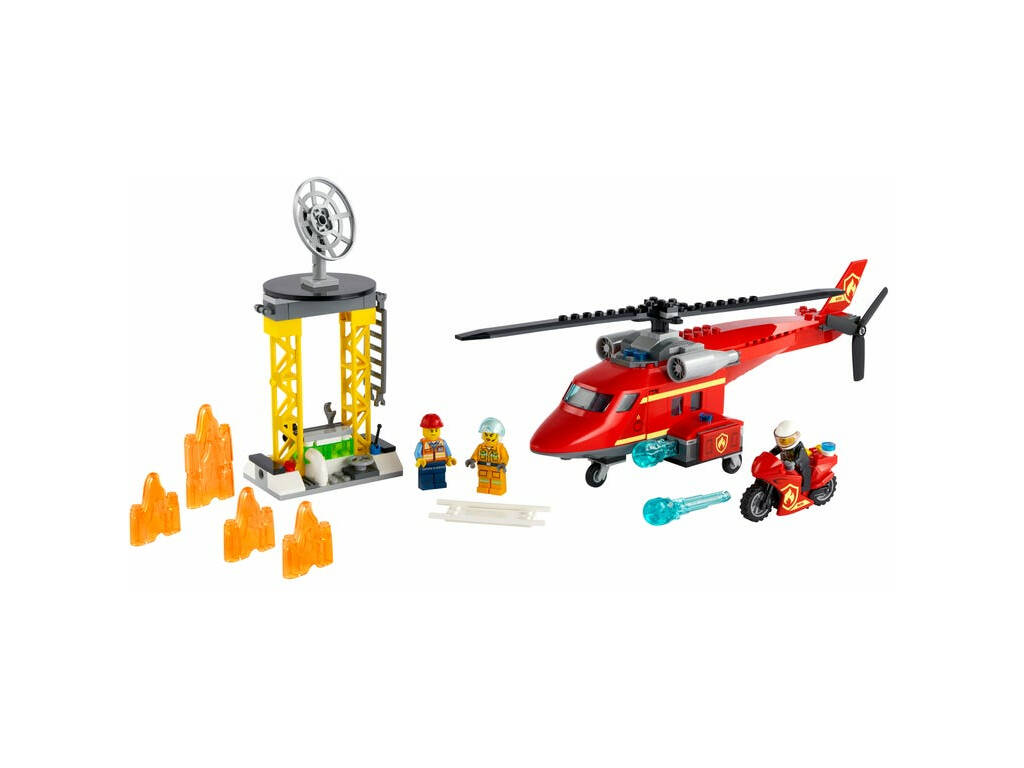 Lego City L'Hélicoptère de secours des pompiers 60281