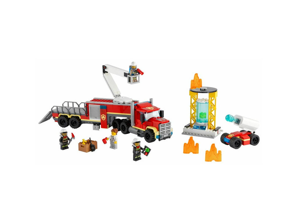 Lego City unità di controllo del fuoco 60282