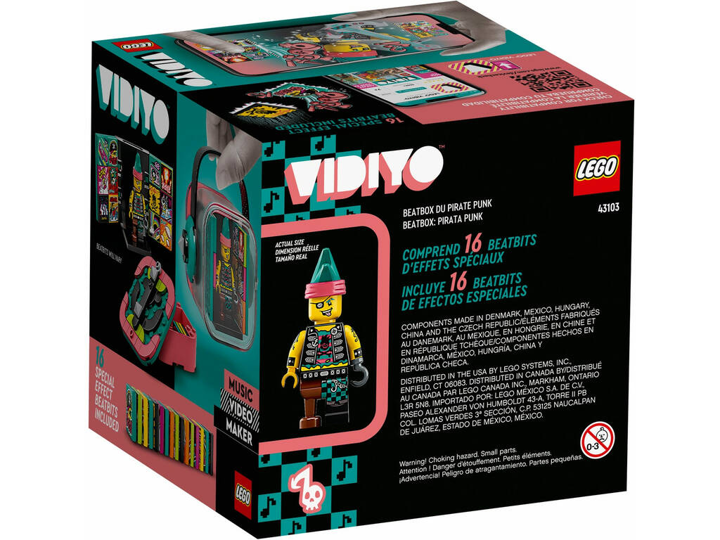 Lego Vidiyo Punk Pirate BeatBox 43103