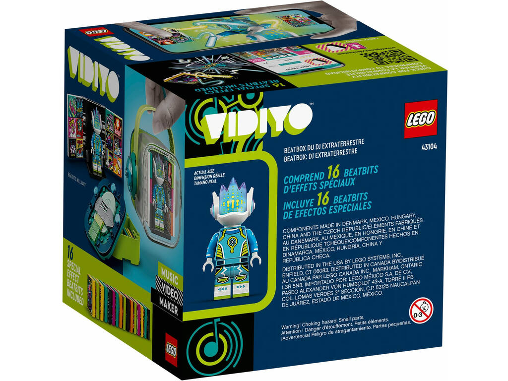 Lego Vidiyo Alien DJ BeatBox 43104