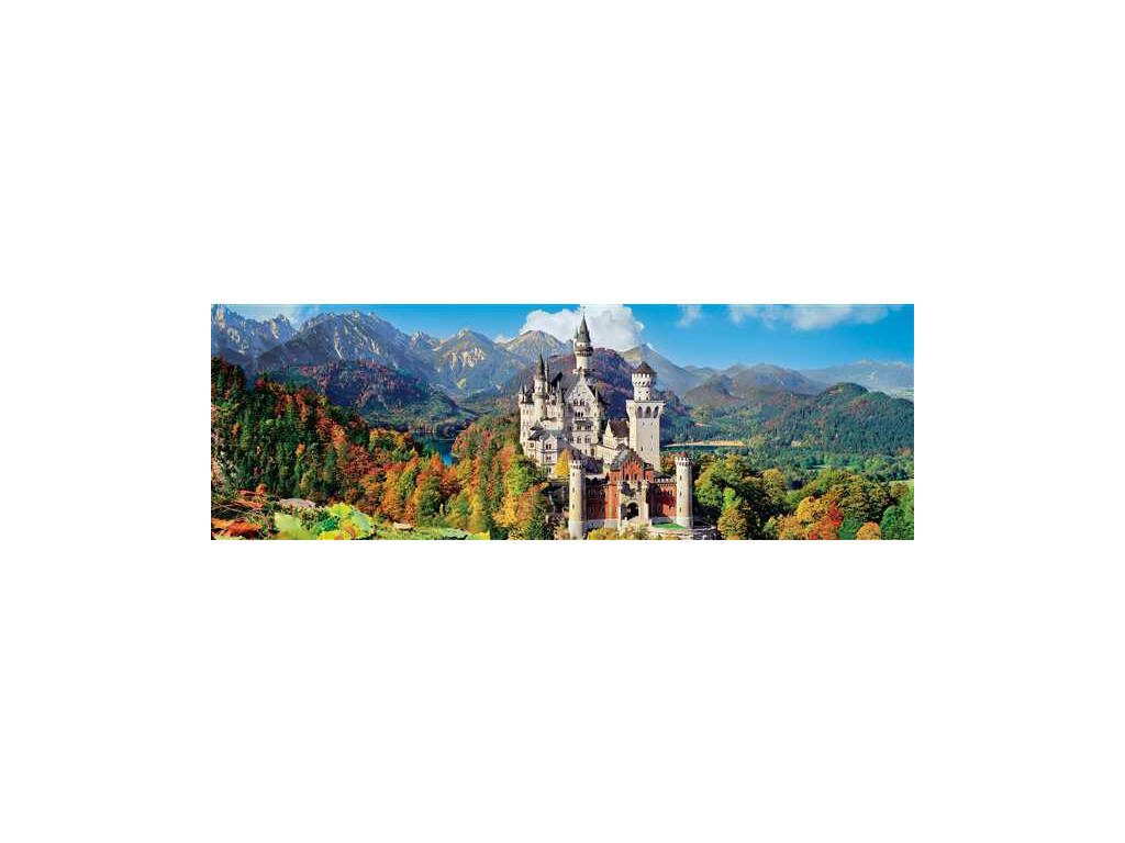 Puzzle Panorama 1000 Neuschwanstein Clementoni 39438