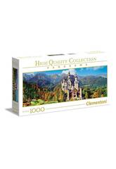Puzzle Panorama 1000 Neuschwanstein Clementoni 39438