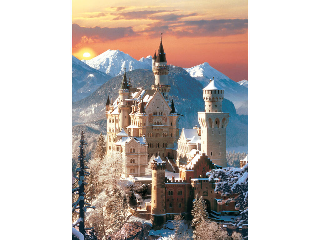Casse-tête 1500 Neuschwanstein Clementoni 31925