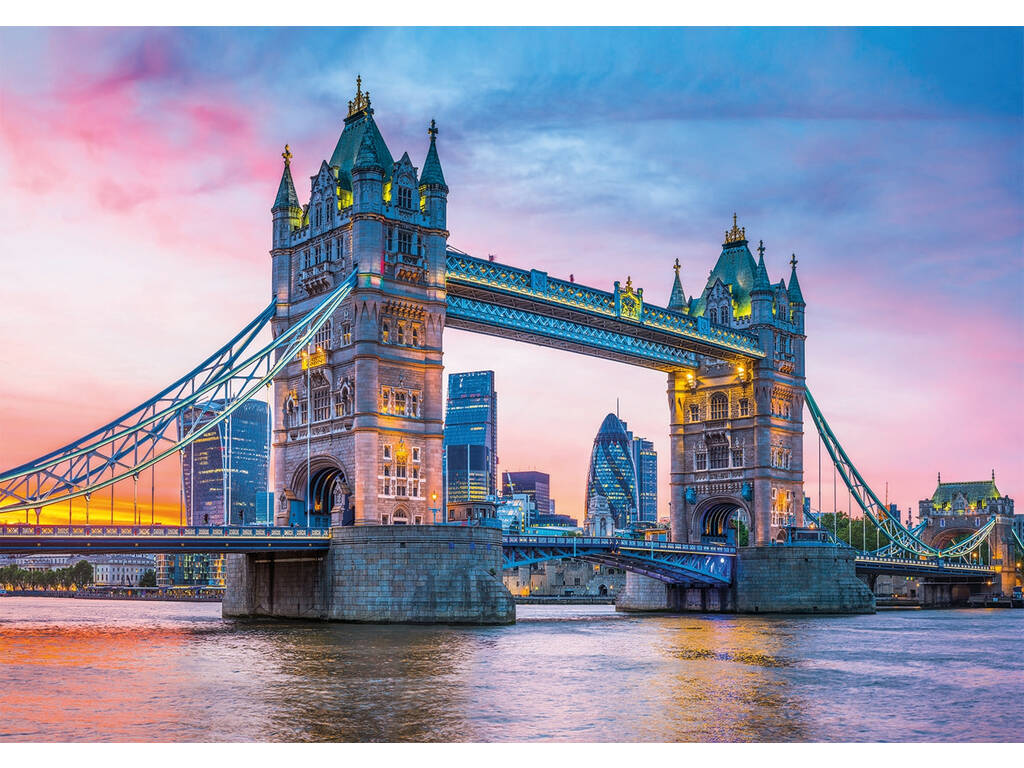 Casse-tête 1500 Tower Bridge Sunset Clementoni 31816