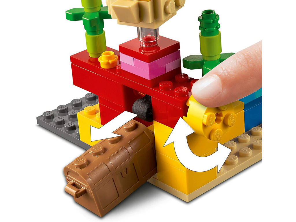 Lego Minecraft El Arrecife de Coral 21164