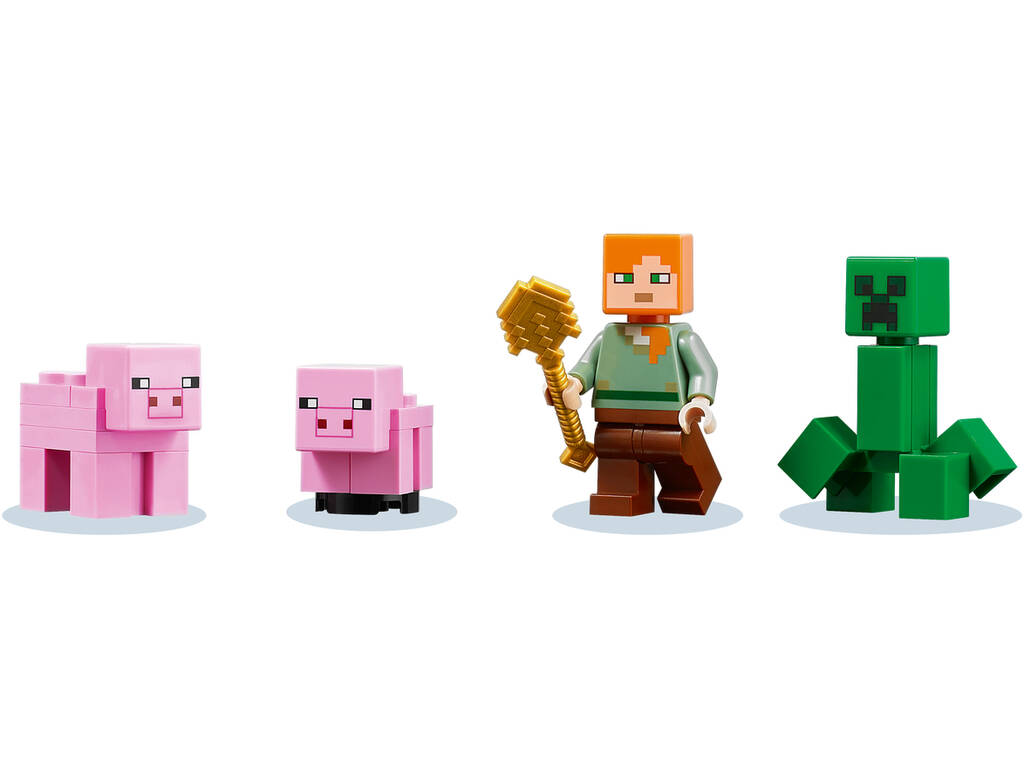 Lego Minecraft La Maison Cochon 21170