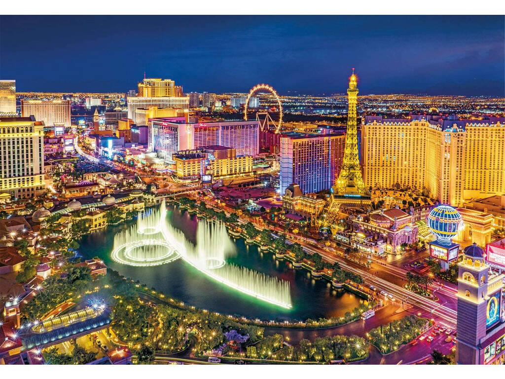 Casse-tête 6000 Las Vegas Clementoni 36528
