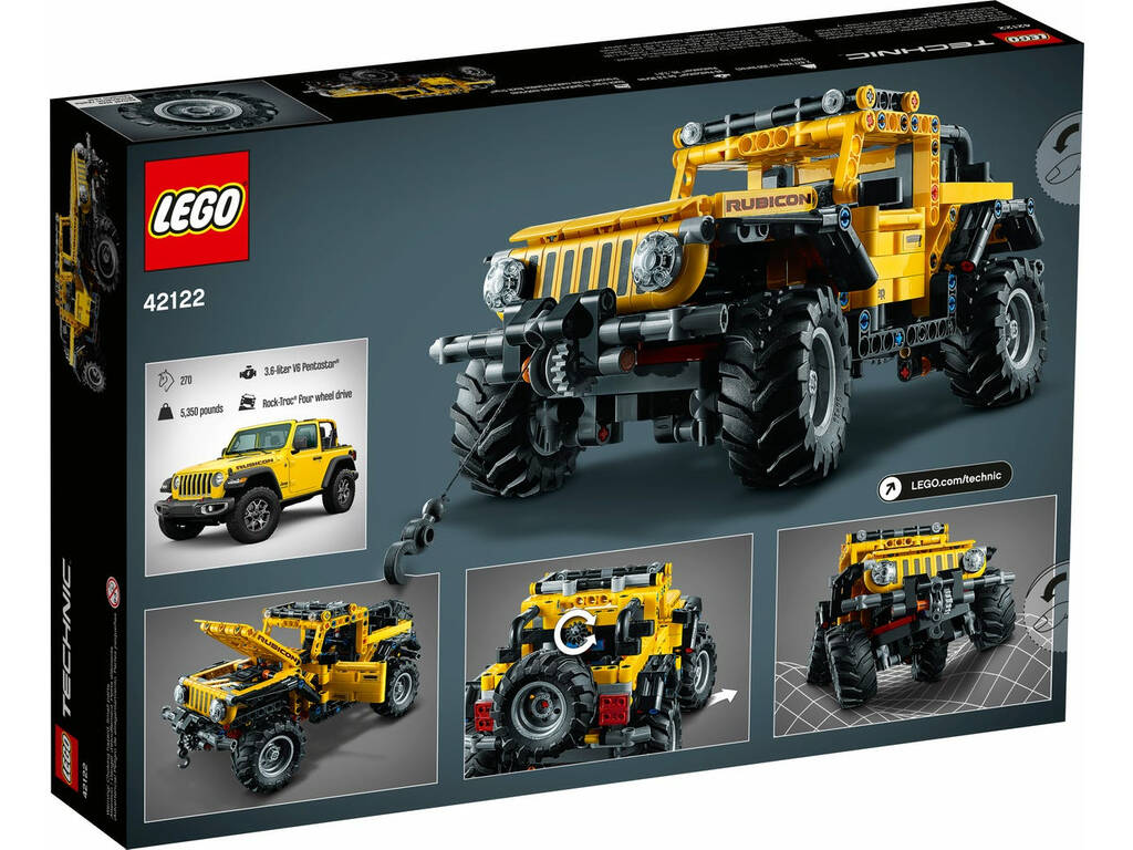 Lego Technic Jeep Wrangler 42122