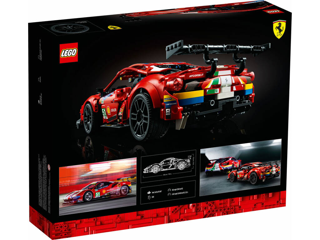 Lego Technic Ferrari 488 GTE AF Corse 51 42125