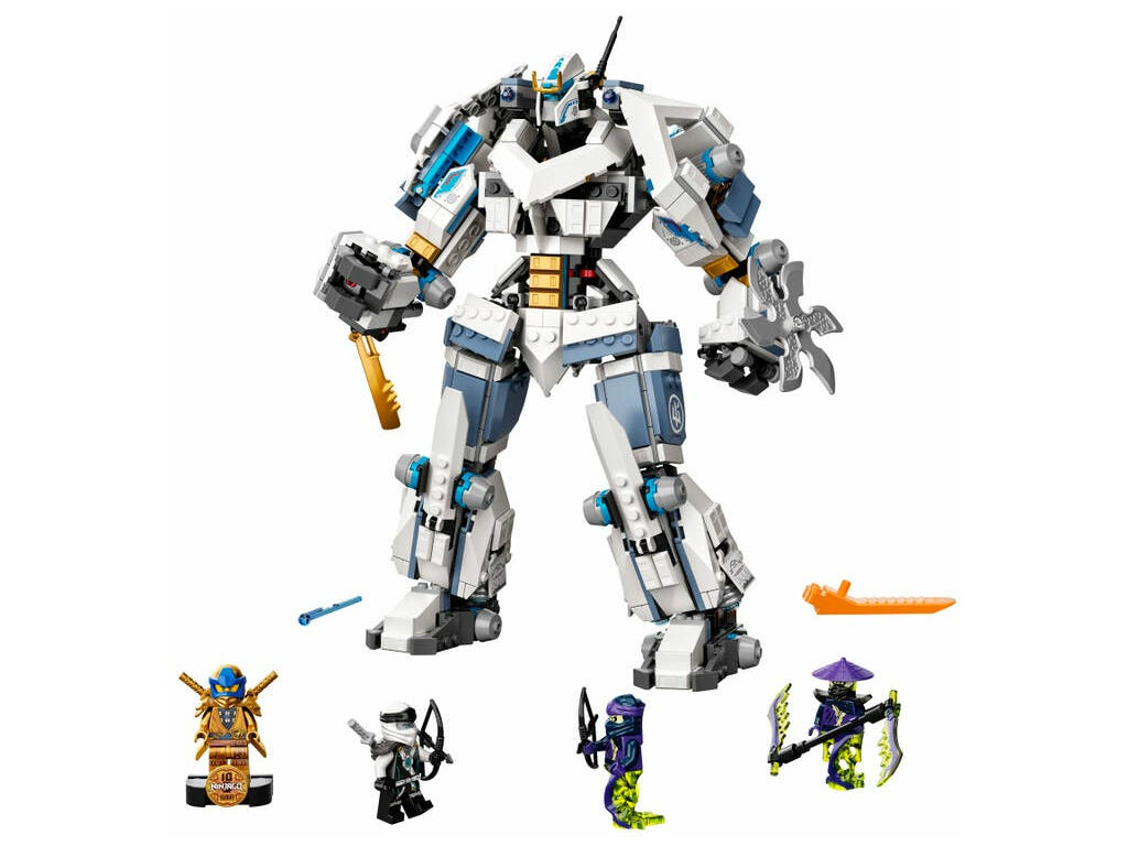 Lego Ninjago Combattimento del Titano Robot di Zane 71738